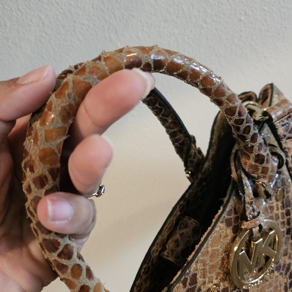 Michael Kors Snakeprint Python Crossbody Bag - image 6